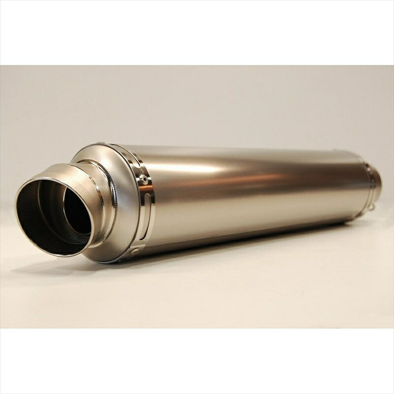 バイクパーツ マフラーバグースモーターサイクル 汎用チタンサイレンサー ロゴ無しBG-SA1T45NE 4549950626466差込φ60.5 外径φ90X400mm(内径φ45)