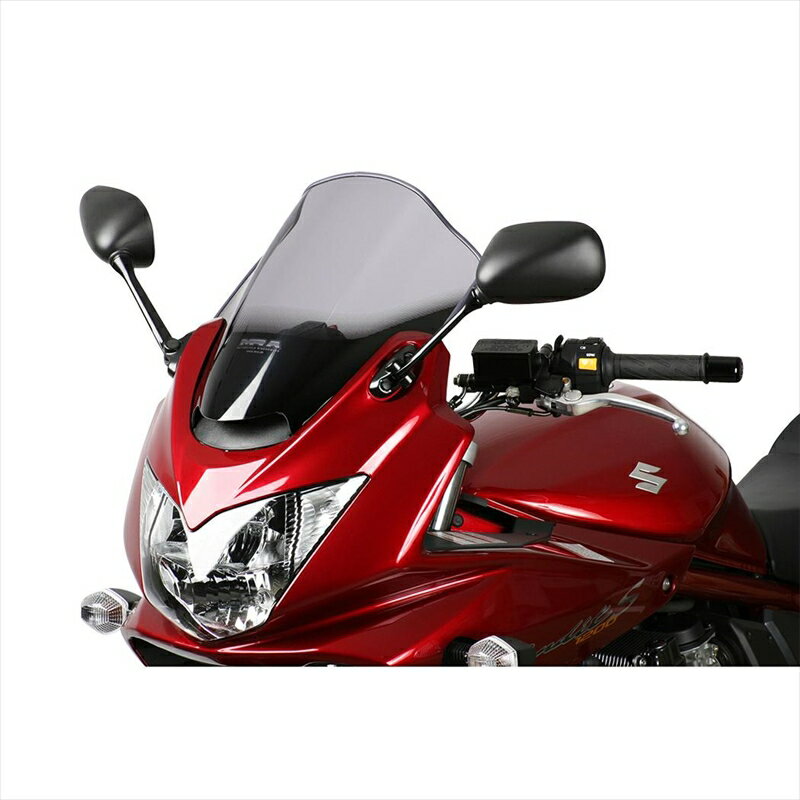 バイクパーツ 外装エムアールエー スクリーン レーシング ブラック4025066095285 4548664647224BANDIT1250S 07-16
