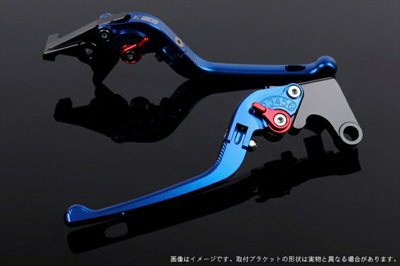 バイク用品 ハンドルエスエスケイ スピードラ アジャストレバー 3D可倒式 ブルー/レッド ZX-10R 06-15 Z1000 07-16 NINJA1000 11-16KA0405054-RD 4589995494460取寄品