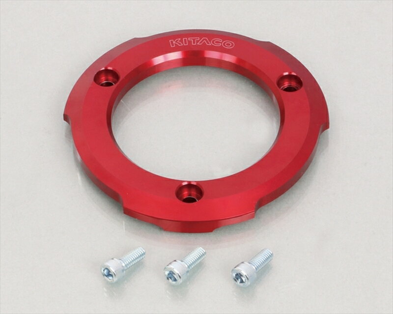 【5日前後で発送】 バイク用品 キタコ 右クランクケースカバーリング レッド モンキー125 JB03 307-1301620 4990852120864取寄品