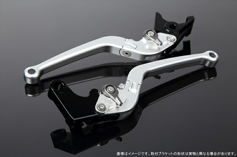 ハンドル アジャストレバー スタンダード可倒式 Mシルバー/Mチタン GSX1300R隼 08-18LVAM054SR-TM 4589995092628取寄品