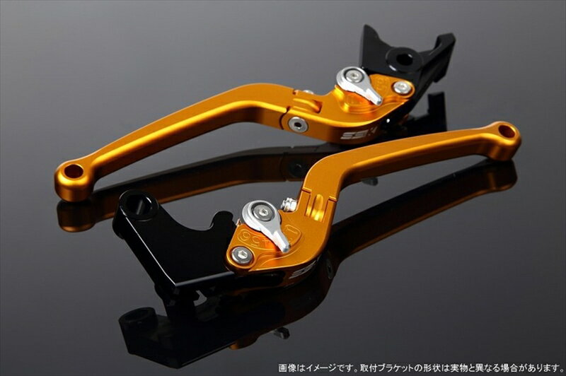 ハンドル アジャストレバー スタンダード可倒式 Mゴールド/Mシルバー GSX1300R隼 08-18LVAM054GD-SR 4589995092673取寄品