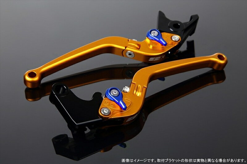 ハンドル アジャストレバー スタンダード可倒式 Mゴールド/Mブルー GSX1300R隼 08-18LVAM054GD-BE 4589995092710取寄品