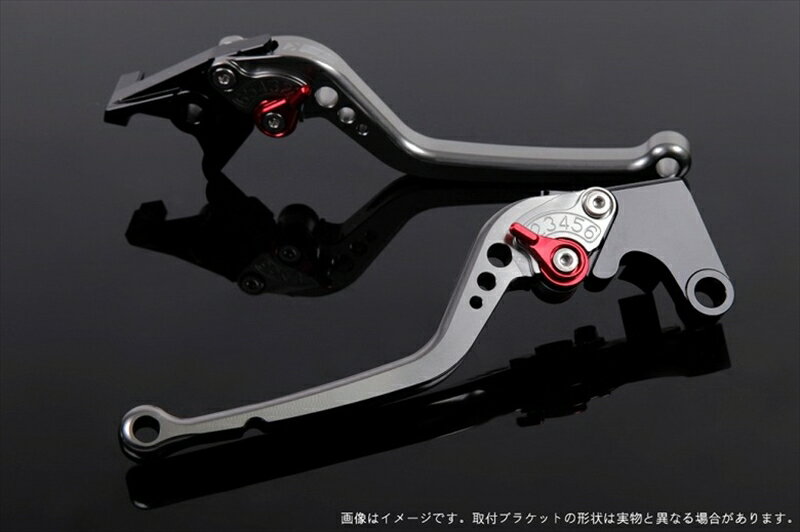 ハンドル アジャストレバー スタンダード ロング チタン/レッド CBR600F PC41 11- CB600F PC41 07-HO0403680-RD 4589995432592取寄品