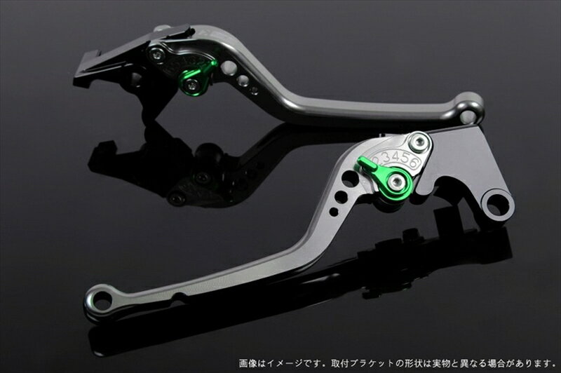 ハンドル アジャストレバー スタンダード ロング チタン/グリーン CBR600F PC41 11- CB600F PC41 07-HO0403680-GN 4589995432615取寄品