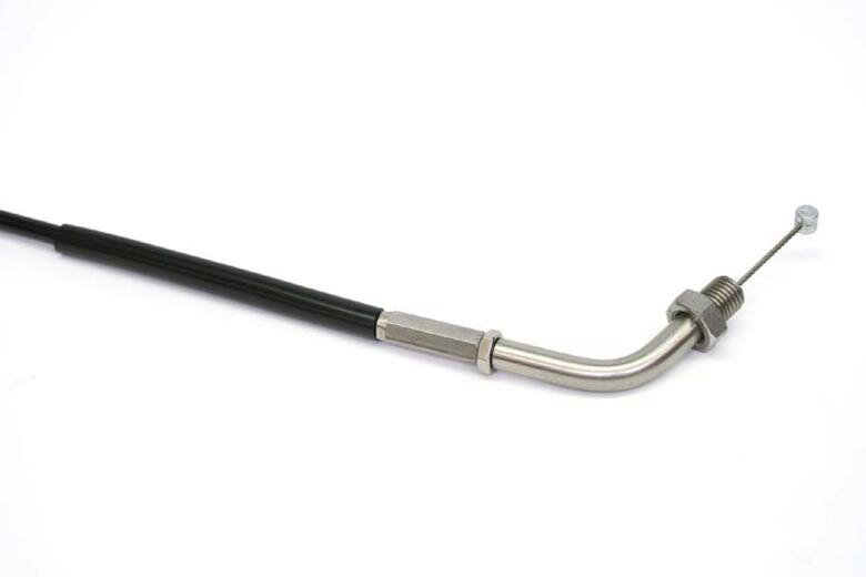 バイク用品 吸気系 エンジンACTIVE アクティブ スロットルワイヤー ステン BLK 引き戻し共通 YZF-R1 091060206 4538792675664取寄品 セール