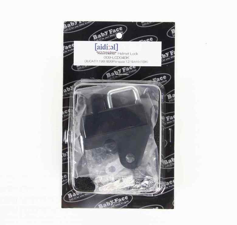 バイク用品 ヘルメットBABYFACE ベビーフェイス ヘルメットロック BLK 1199 899 Panigale009-LCD04BK 4589981500...
