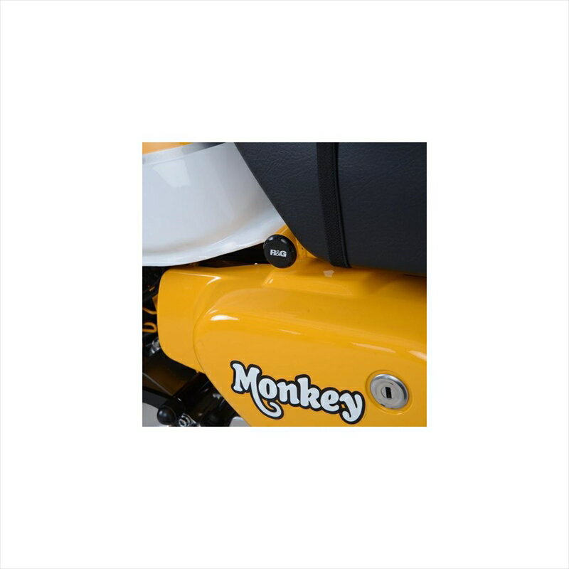 バイクパーツ 外装アールアンドジー フレームインサート BLK 1PCSRG-FI0147BK 4580041232173Monkey125 18-