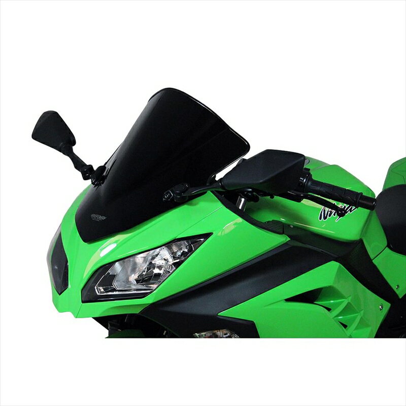 バイクパーツ 外装エムアールエー スクリーン レーシング ブラック4025066139156 4548664886258Ninja250 13-16