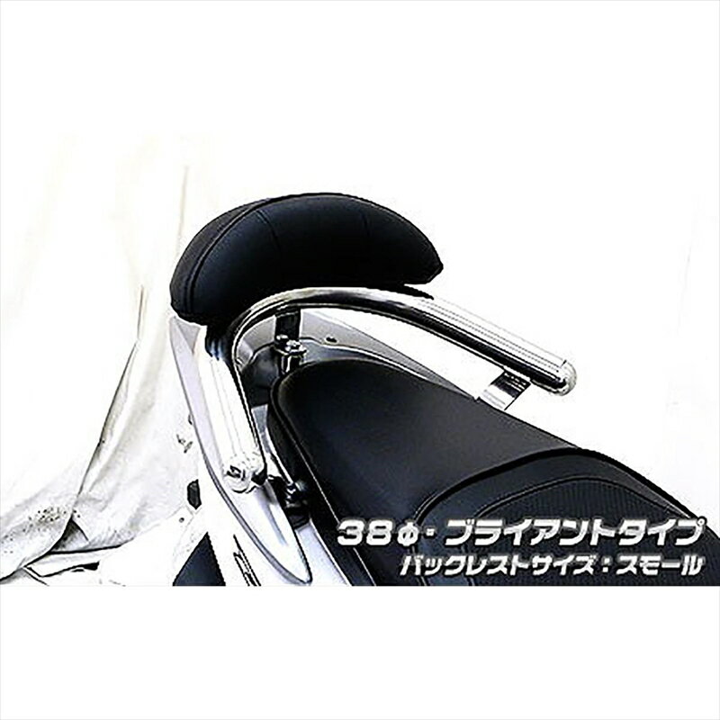バイクパーツ 外装ウイルズウィン Bレスト付タンデムバー BRY/38/S643-12-51 4548664572328Dio110 JF31