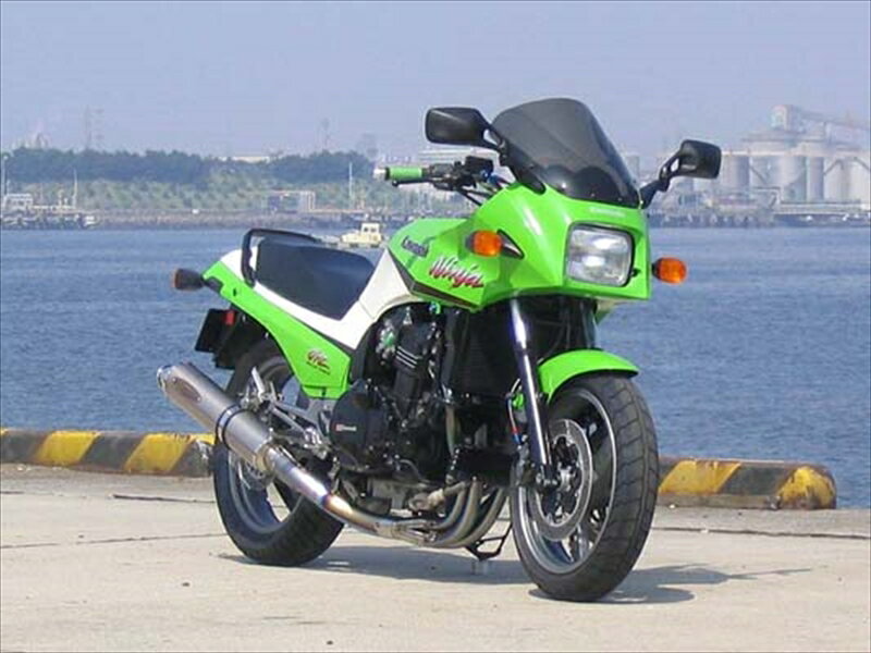 バイクパーツTECHSERFU(テックサーフ) オールチタンEX タイプ2 STD PT T20-K006-MFP24547424975027φ110x480 GPZ750R/900R