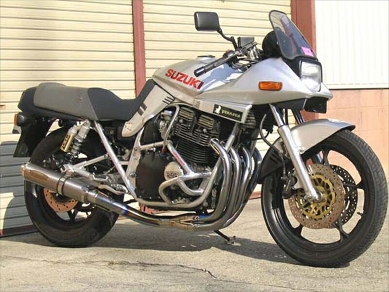 マフラー オールチタンEX タイプ2 STD T φ100 GSX750S/1100ST20-S001-MFT1 4547424976475取寄品