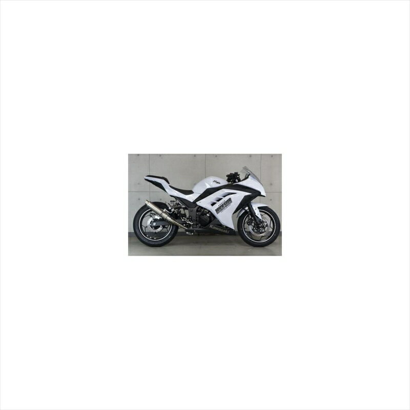 バイクパーツ マフラートリックスター レーシングS/O ショットガンチタン RSS-015D-STEGP 4548664931439GP-LOOK NINJA250 13-17