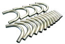 バイク用品 マフラーシーエフポッシュ CF-POSH ベンドパイプ 45φ 170° ステンレス 522mm882055-17 4947934028730