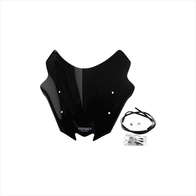 バイクパーツ 外装エムアールエー スクリーン スポイラー ブラック4025066163380 4549950865124MT-07 1..