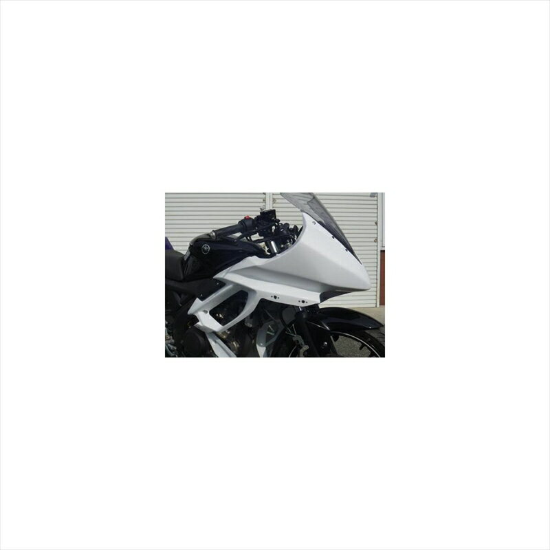 バイクパーツ 外装サイタニヤファクトリー アッパーカウルレース白ゲル/クイックファスナ3YYZR15UPR-2 4548664866489YZF-R15 12
