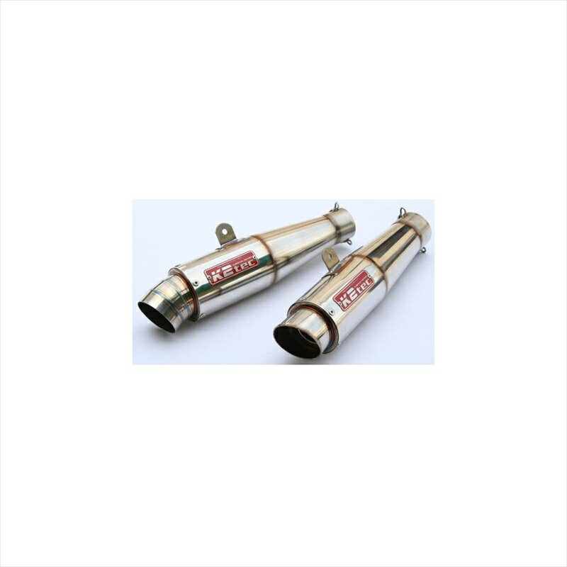 バイクパーツ マフラーケイツーテック GPスタイル テーパーサイレンサー gptm-14-6b 4548916083244M1 140・60.5 バンド止めタイプ
