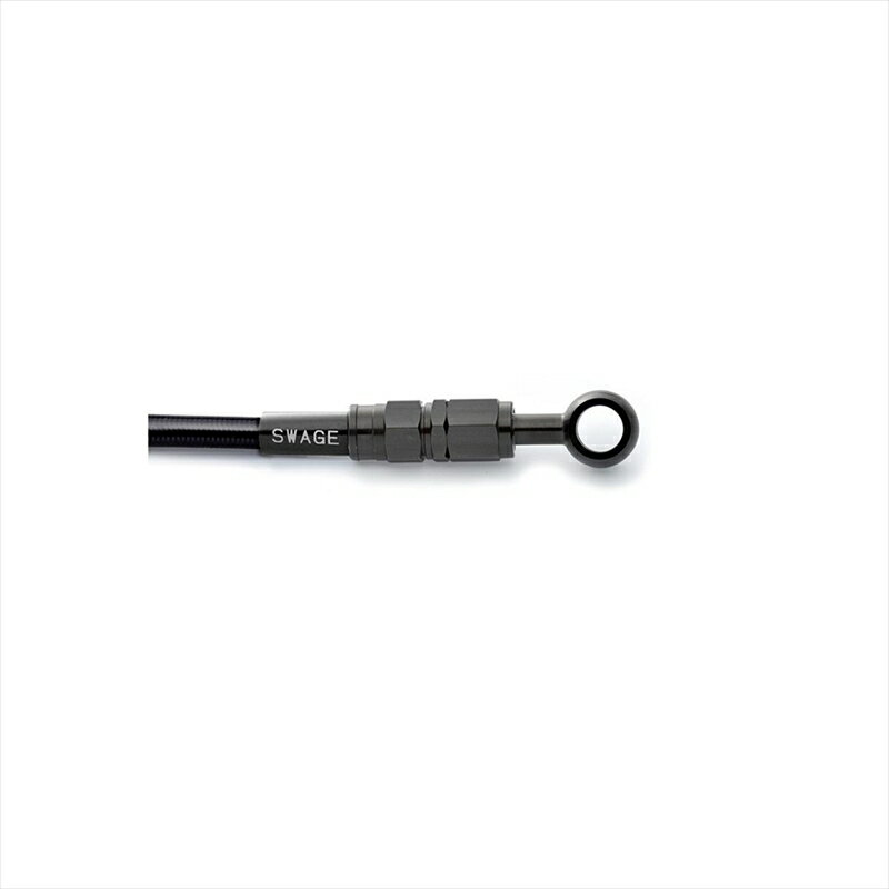 バイクパーツ スウェッジライン フロントホースキット ステンBLK/BLKBTFB048 4549950117131NS-1 91-99