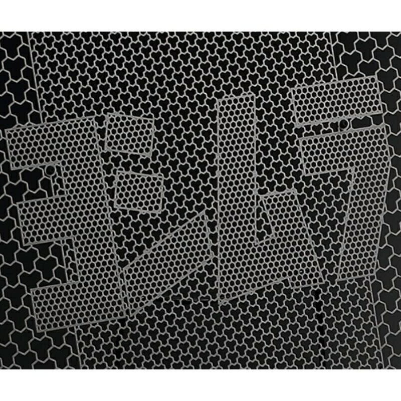 【5日前後で発送】 バイクパーツ 冷却系ヨシムラ ラジエターコアプロテクター BLK454-279-0B00 4571463850779