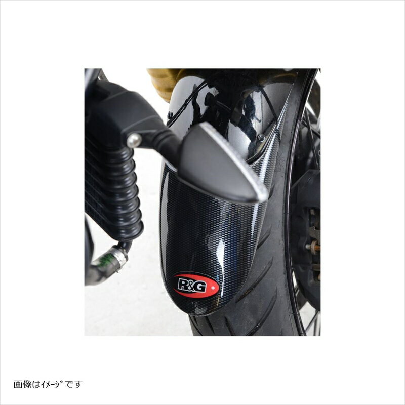 R＆G フロントフェンダーエクステンダーカーボン柄 GSX-R1000 01-04、GSX-R750 00-03、GSX-R600 01-03 《アールアンドジー RG-FERG0236CL》 2