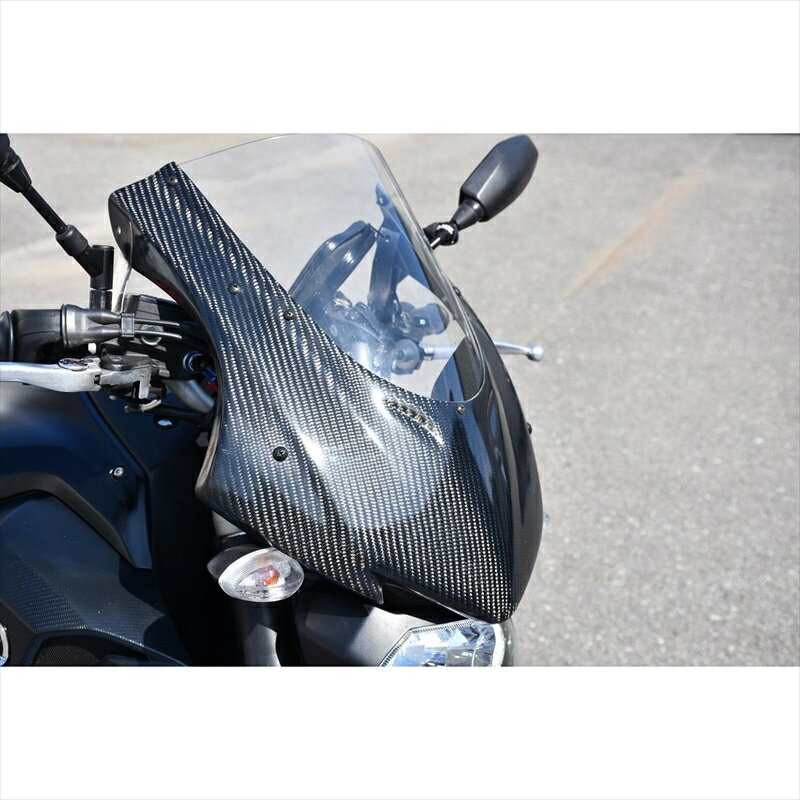 バイクパーツ 外装サイタニヤファクトリー フロントバイザーカウル/カーボン平織 3YM7FBC-CB 454995053..