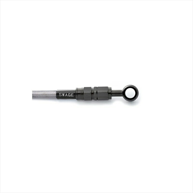 バイクパーツ スウェッジライン リアホースキット ステンBLK/クリアBTR604 4549950132233GPZ900R A7-11 90-98