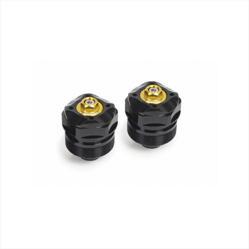 バイクパーツ スペシャルパーツタケガワ Fフォークトップボルト ブラック/GLD 06-02-0074 4514162231623GROM 16-