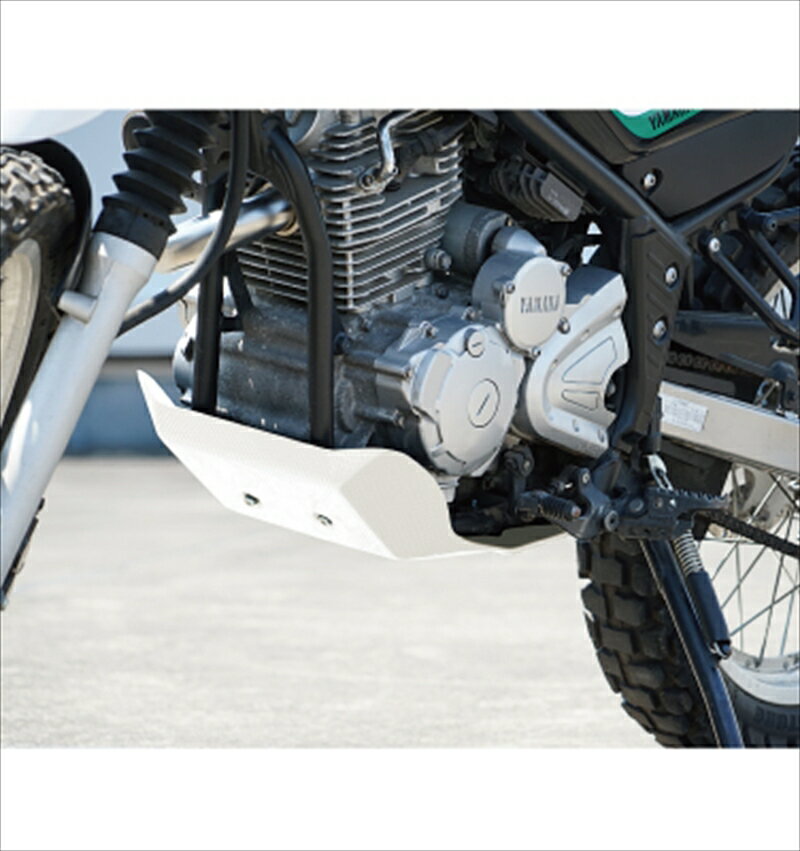 【5日前後で発送】 外装 スキッドプレート タイプ2 ホワイト SEROW250/XT250X/TRICKERCJE16WH 4580332557428取寄品