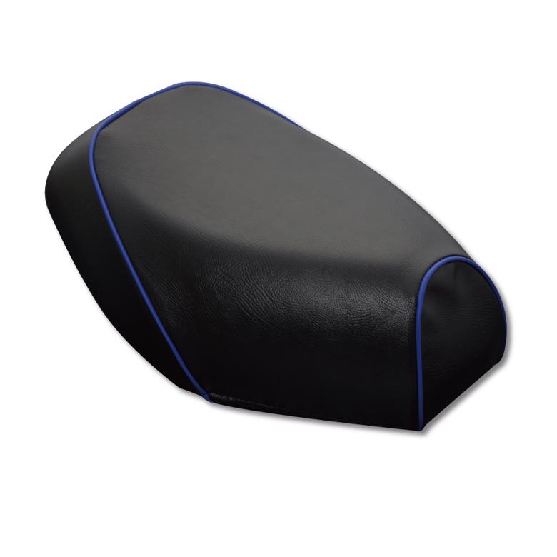 外装 国産シートカバー CE11A アドレスV100カラー 黒カバー・青パイピング 張替GH15SC10P50 4580336280537取寄品