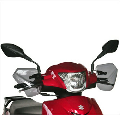 【5日前後で発送】バイク用品 外装AF-ASAHI アサヒフウボウ/旭風防 汎用ナックルバイザー アドレス125 2BJ-DT11AHN-04 45601226...