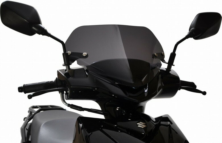 バイク用品 外装AF-ASAHI アサヒフウボウ/旭風防 SW-08 ショートバイザー スウィッシュ 2BJ-DV12BSW-08 4560122613725