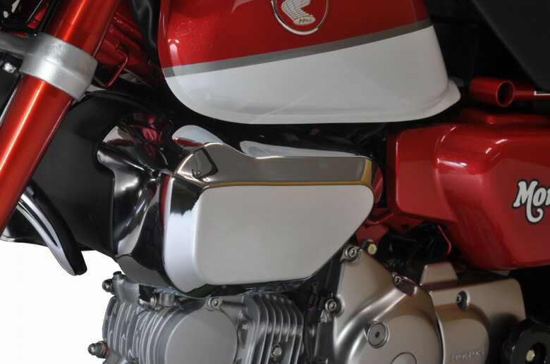 バイク用品 外装AF-ASAHI アサヒフウボウ/旭風防 メッキガーニッシュカバー L R モンキー125 2BJ-JB02MK-07 456012261382...