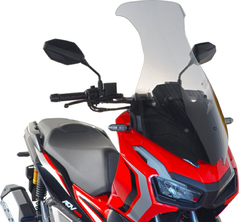 【5日前後で発送】バイク用品 外装AF-ASAHI アサヒフウボウ/旭風防 ロングスクリーン ADV150ADV-13 4560122613923