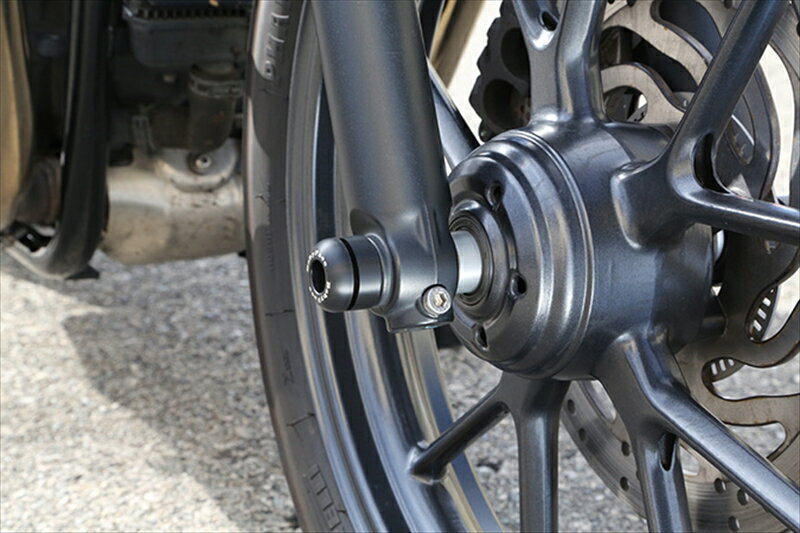 バイク用品 外装BABYFACE ベビーフェイス アクスルプロテクター TRIUMPH BONNEVILLE STREET TWIN 16-006-AT007 ...