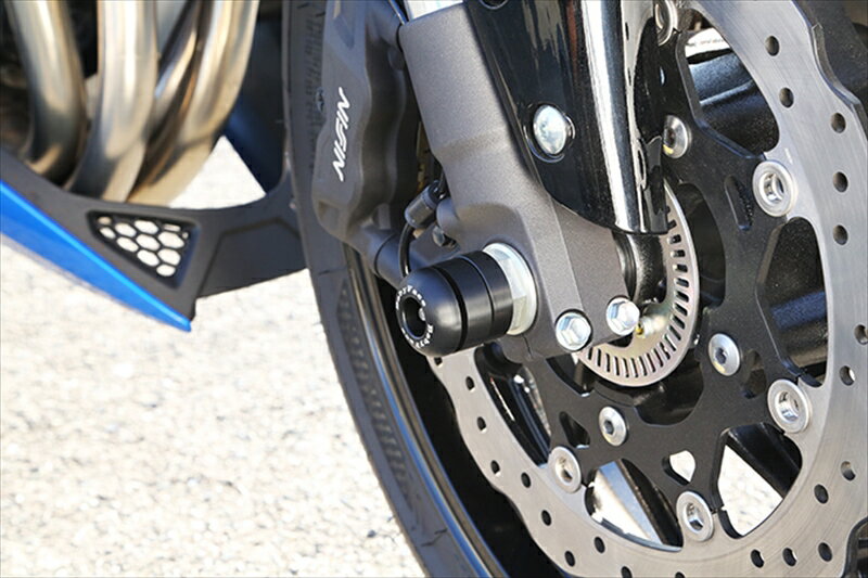 バイク用品 外装BABYFACE ベビーフェイス アクスルプロテクター フロント GSX-S750 17-006-AS038 4589981473059