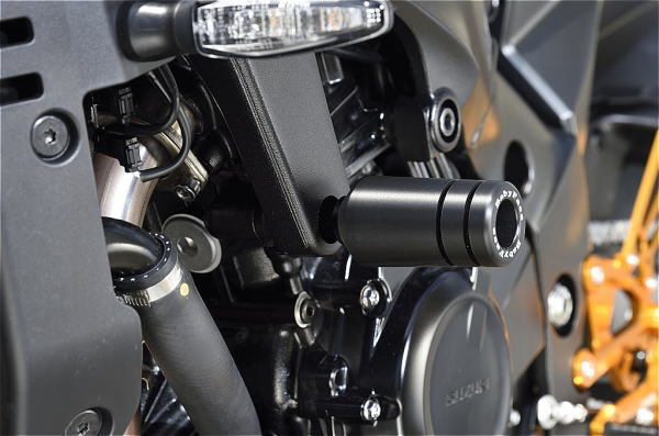 バイク用品 外装BABYFACE ベビーフェイス フレームスライダー BLK KATANA 19006-SS026 4589981473288