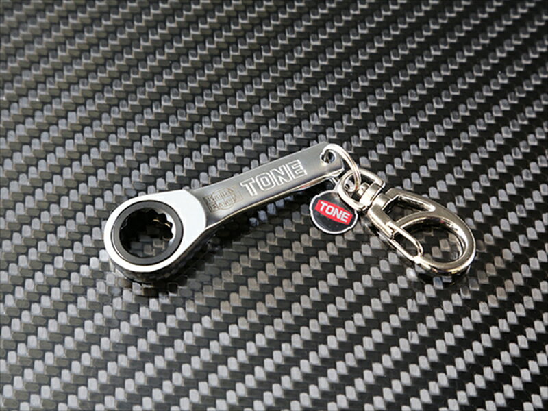 バイク用品 アクセサリーBABYFACE ベビーフェイス 切り替えラチェットメガネキーホルダー 13mmm (TONE ..