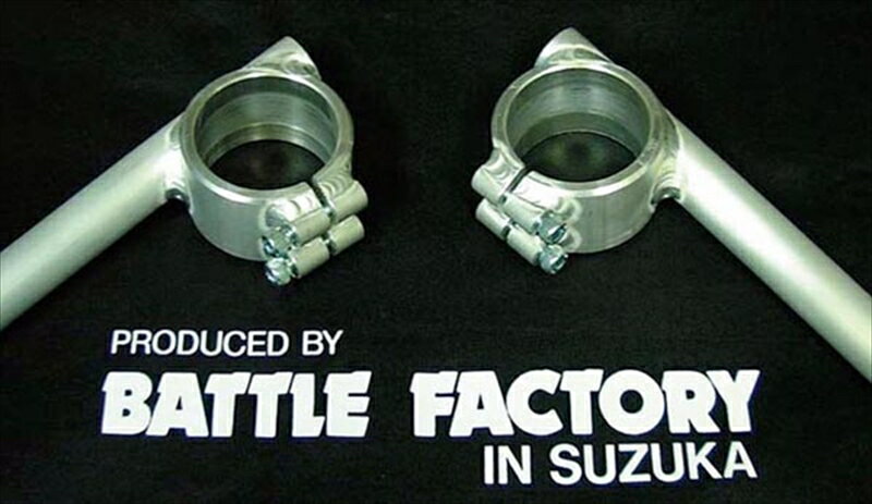 バイク用品 ハンドルBATTLE.F バトルファクトリー 右側のみ 溶接ハンドル 5° 51φBA12-51-05-R 4549950938323取寄品