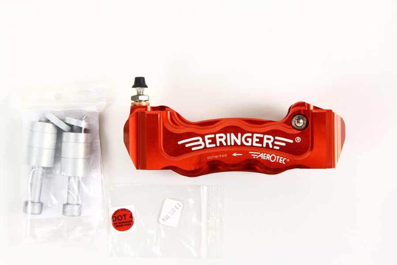 バイク用品 ブレーキ クラッチBERINGER ベルリンガー 6ピストンキャリパー ヒダリ ブラック ラジアル 130mm6R11A-B 4547567796725取寄品 セール