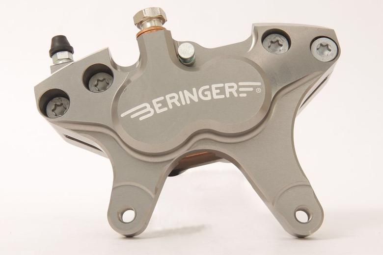 バイク用品 ブレーキ クラッチBERINGER ベルリンガー 4ピストンキャリパー ヒダリ T SR400 01-204Y11-T 4549950042570取寄品 セール