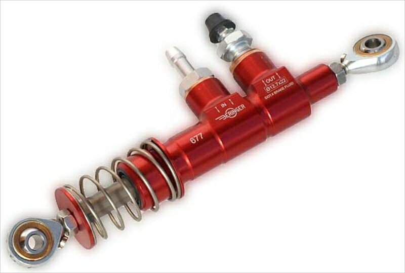 バイクパーツBERINGER(ベルリンガー) リアマスターシリンダー オレンジMC12.7X22OMM4548916745616