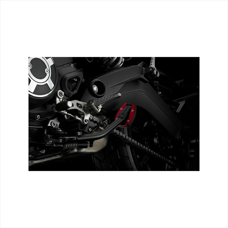 バイクパーツBIKERS(バイカーズ) サイドスタンドフラットフット レッド D0034-RED4548916773886DUCATI Scrambler 15-17