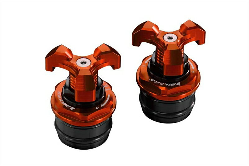 バイクパーツBIKERS(バイカーズ) フロントフォークアジャスター オレンジK0221-ORG4548916435463