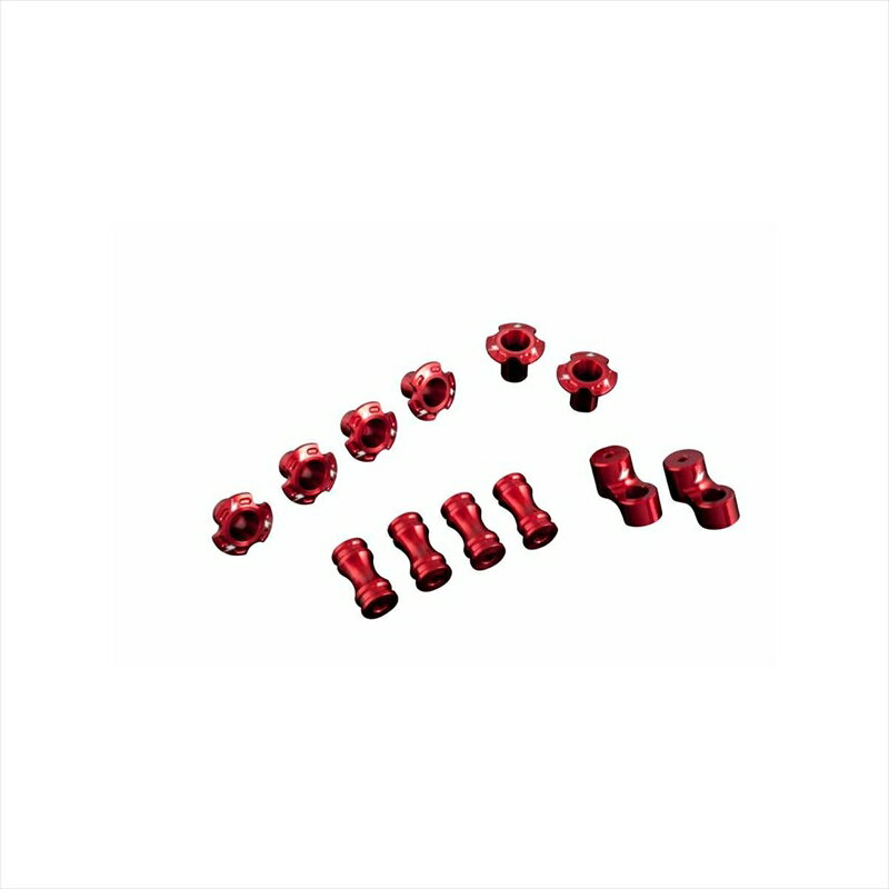 バイクパーツBIKERS(バイカーズ) シュラウドワイドオフセットキット レッド K0150-RED4548916442171KSR PRO 14