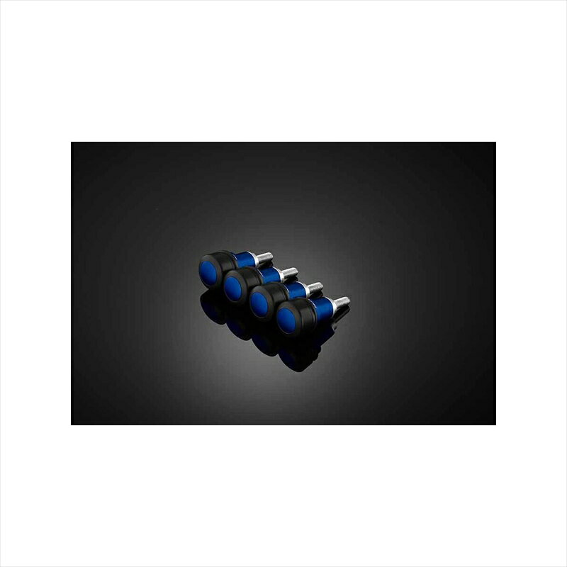 バイクパーツBIKERS(バイカーズ) フロントフェンダープロテクター 4個 ブルー Y0323-BLU4550255211127XMAX 18-22