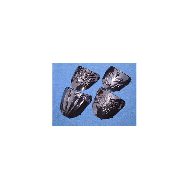 バイクパーツ 外装プレジャー アーマードレリーフ BLKゲル TYPE2 PK30202 4547424231390ZZR1100(D)