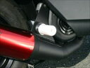 バイク用品 外装BURIAL ベリアル チャンバープロテクター メッキ PUR ギアCY16-91-04 4547567279419