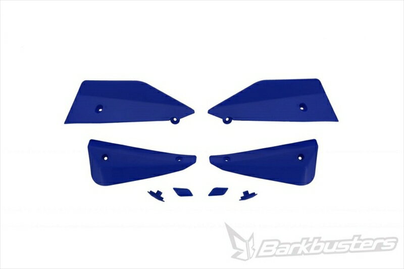 バイク用品 ハンドルBARKBUSTERS バークバスターズ SABRE デフレクター＆プラグ セット BLUEB-084-BU 4580041239004取寄品