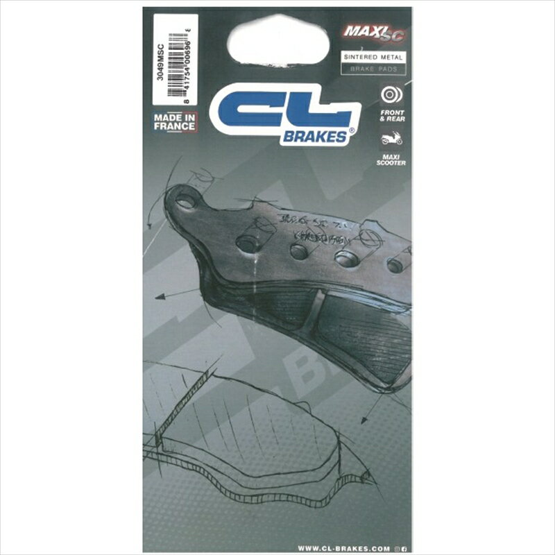 バイクパーツ CL BRAKES(旧カーボンロレーヌ) 3054-MSC CL ブレーキパッド3054-MSC 4528388006286