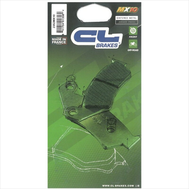 バイクパーツ CL BRAKES(旧カーボンロレーヌ) 2306-MX10 CL ブレーキパッド2306-MX10 4528388007627